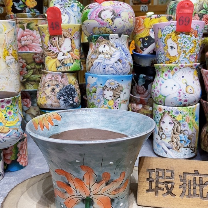 景德镇艺术手绘作品