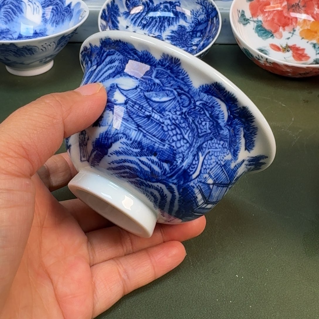 陶景德镇纯手绘茶具圆圆292