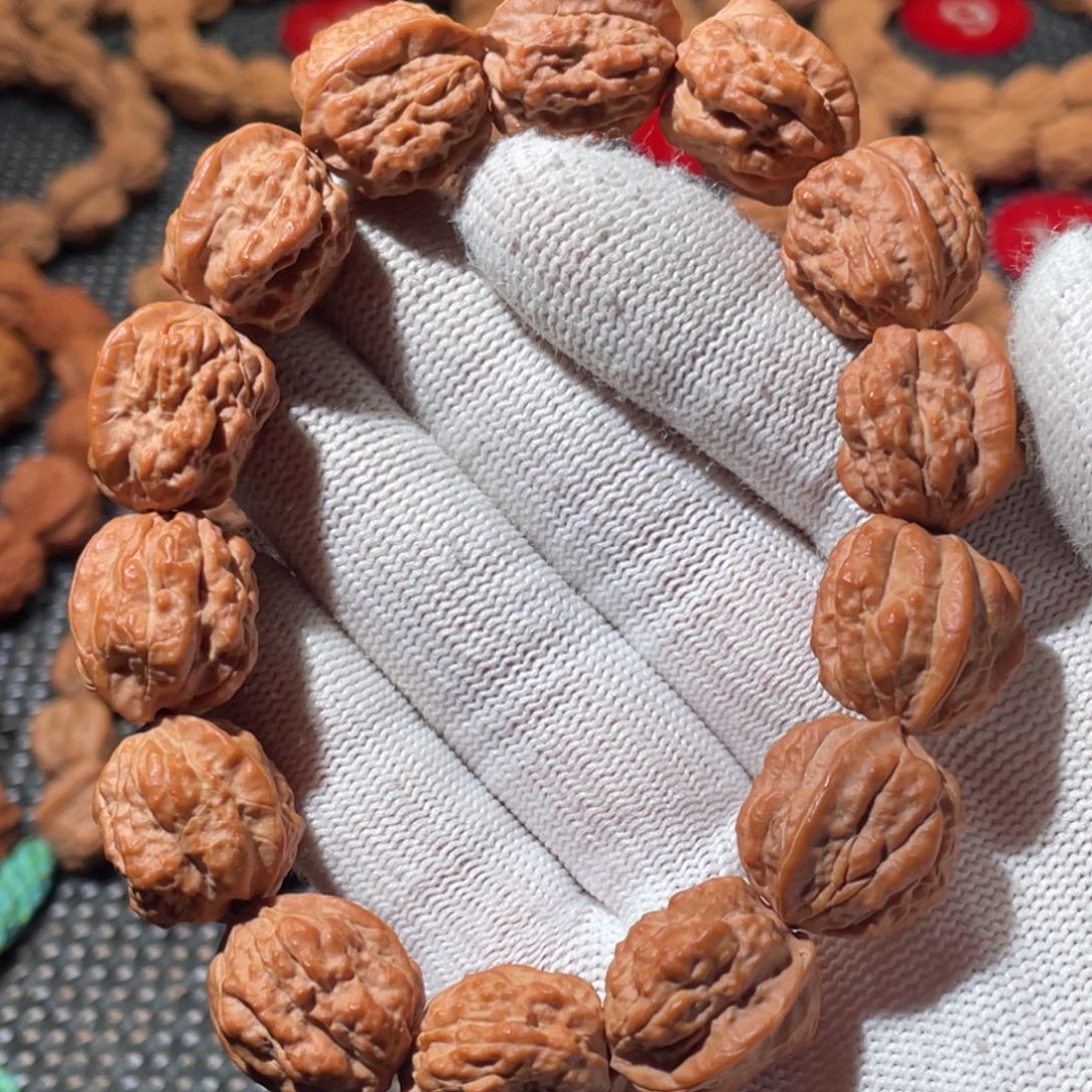 文玩核桃手串嵩山蛤蟆头肌肉蛙原皮