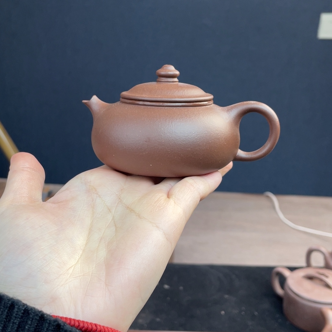 茶壶紫砂全手工底槽清寒江130cc