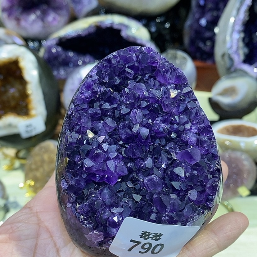 【闪购商品】未镶嵌珠宝半成品紫晶