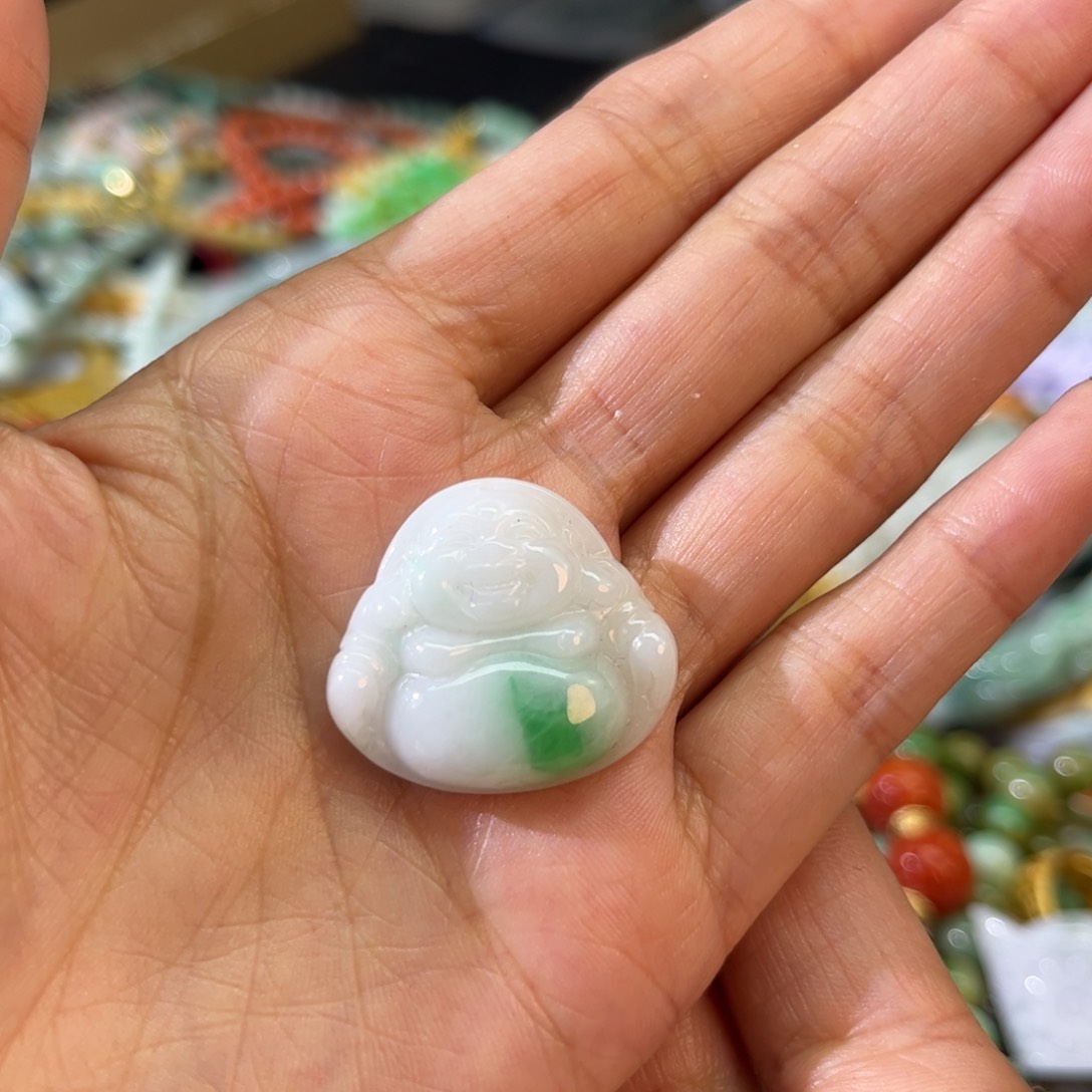 翡翠颈饰未镶嵌待编款