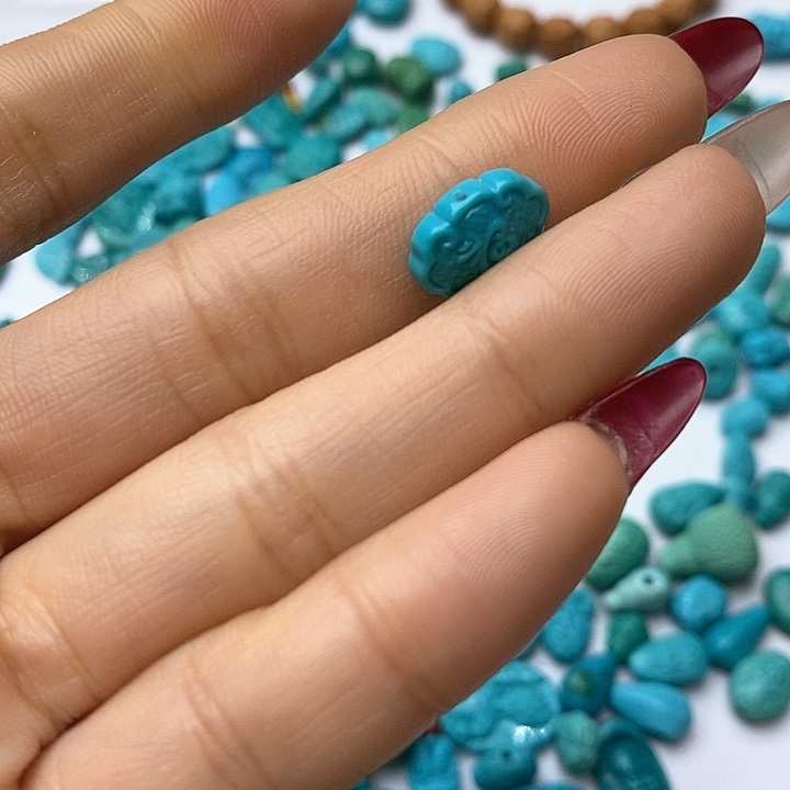 绿松石珠宝奇石未镶嵌