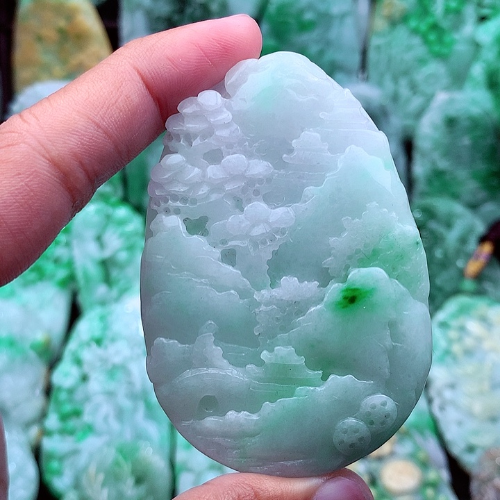 翡翠吊坠(不含链)未镶嵌