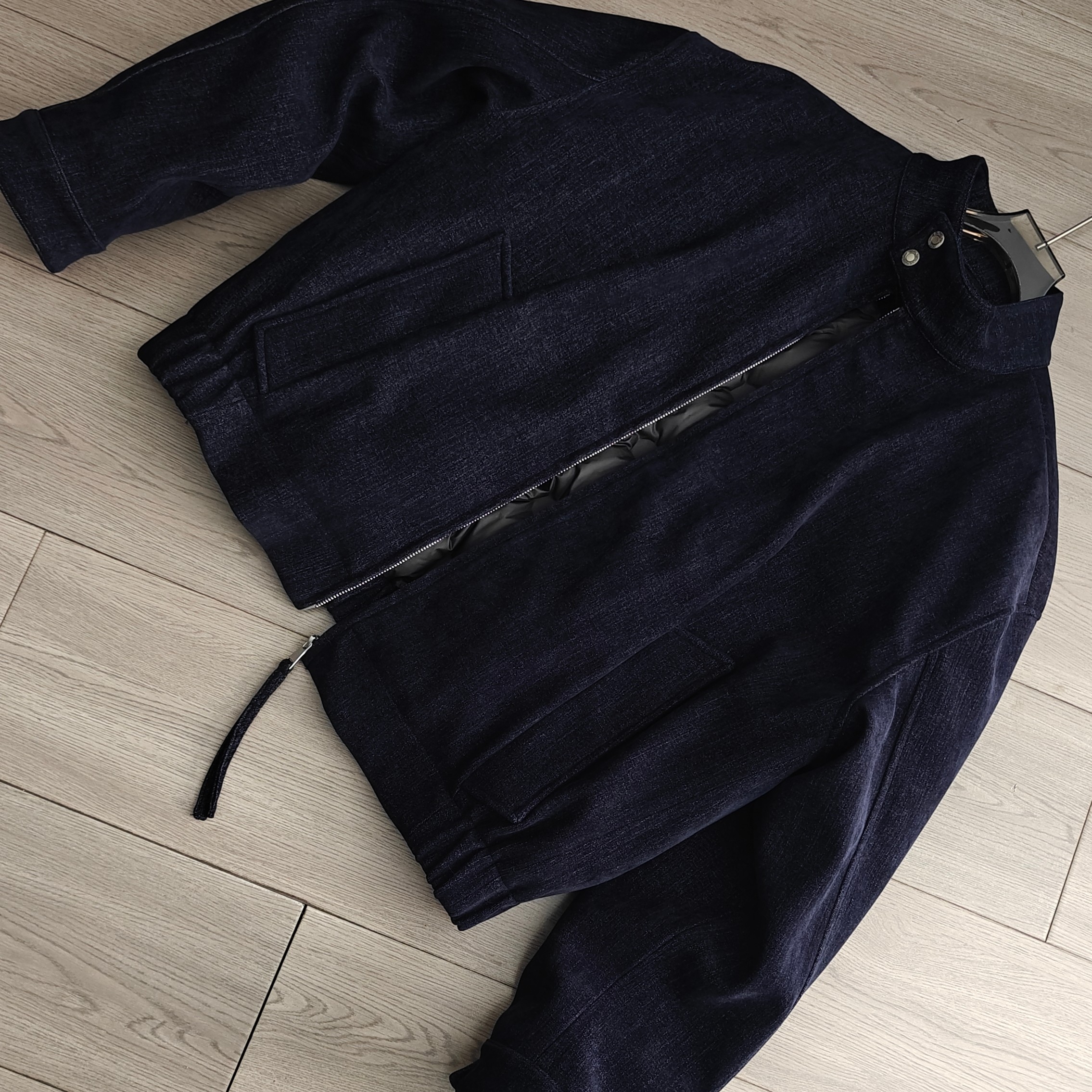 MR钟   定制面料/雪尼尔天丝外套