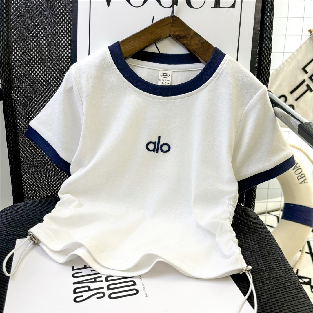 女童韩版夏季新款t恤时尚洋气爆款百搭休闲12-15岁潮款亲子装