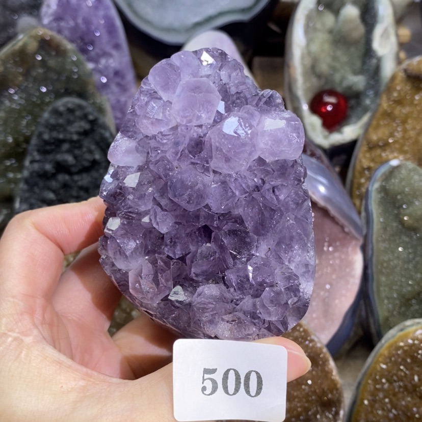 【闪购商品】未镶嵌大型摆件（非配饰）紫晶