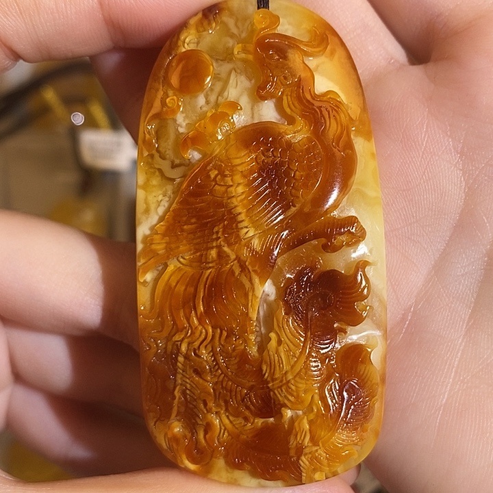 定制琥珀未镶嵌琥珀蜜蜡