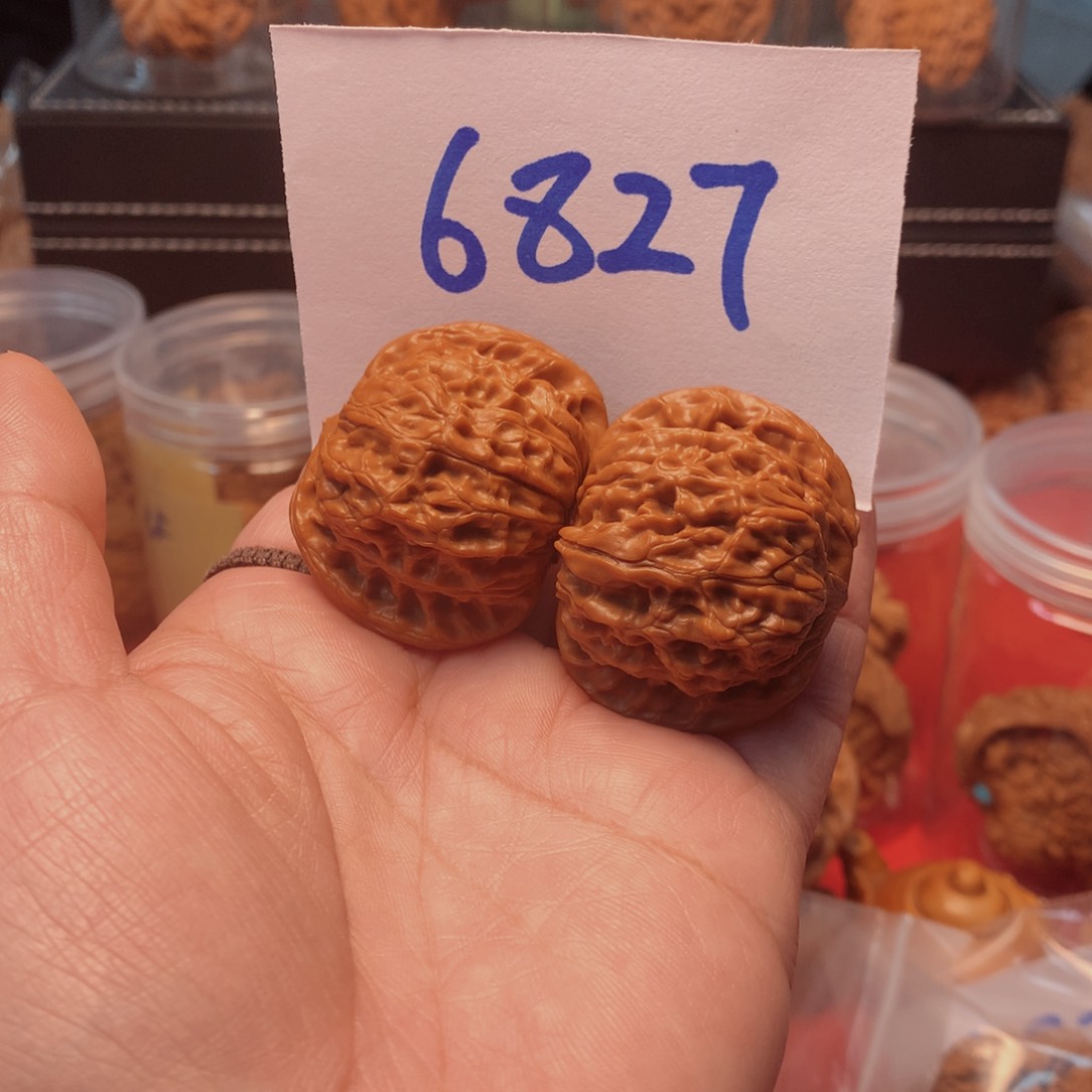 核桃手串/手链磨盘狮子头41尺