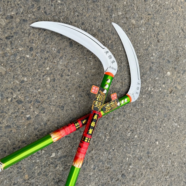 加厚一体锰钢镰刀多功能农用割草收割除草省力神器