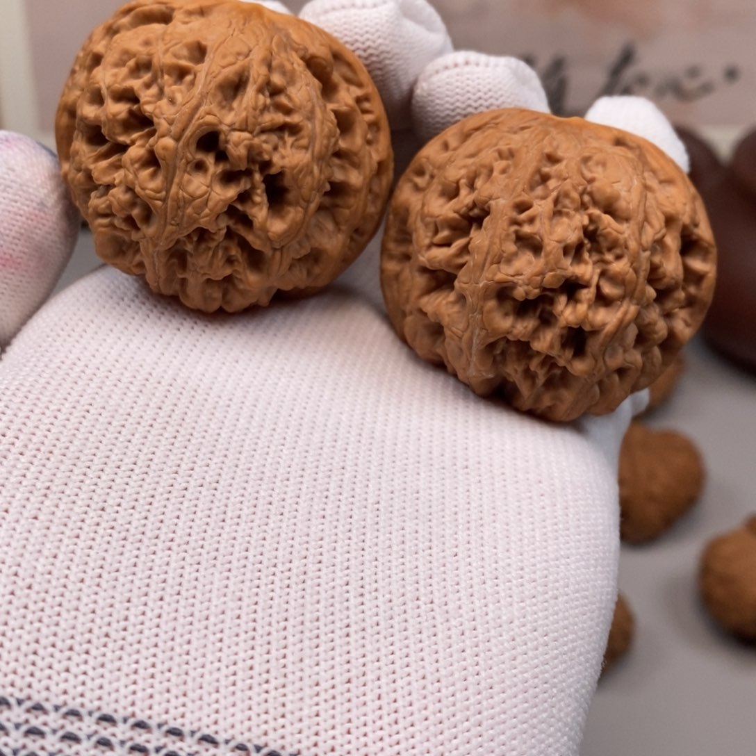 文玩核桃把件大粗筋