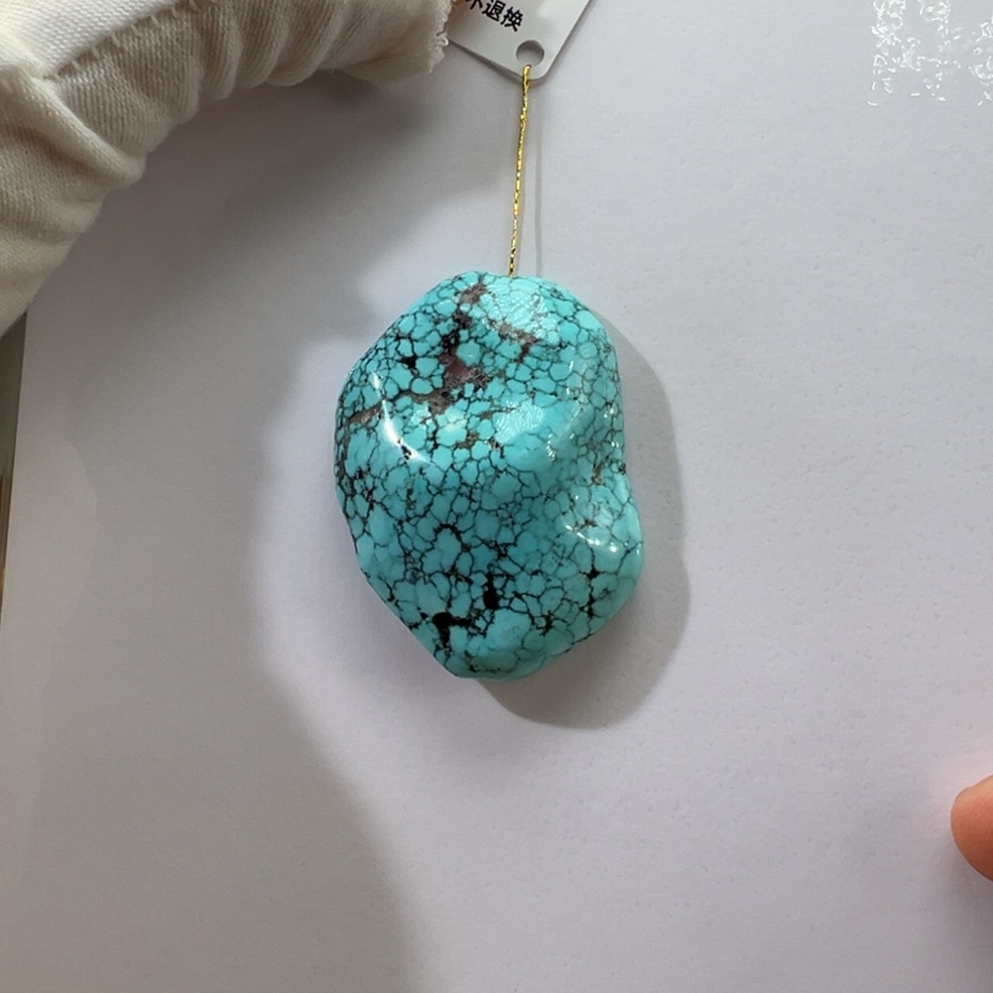 绿松石未镶嵌挂件