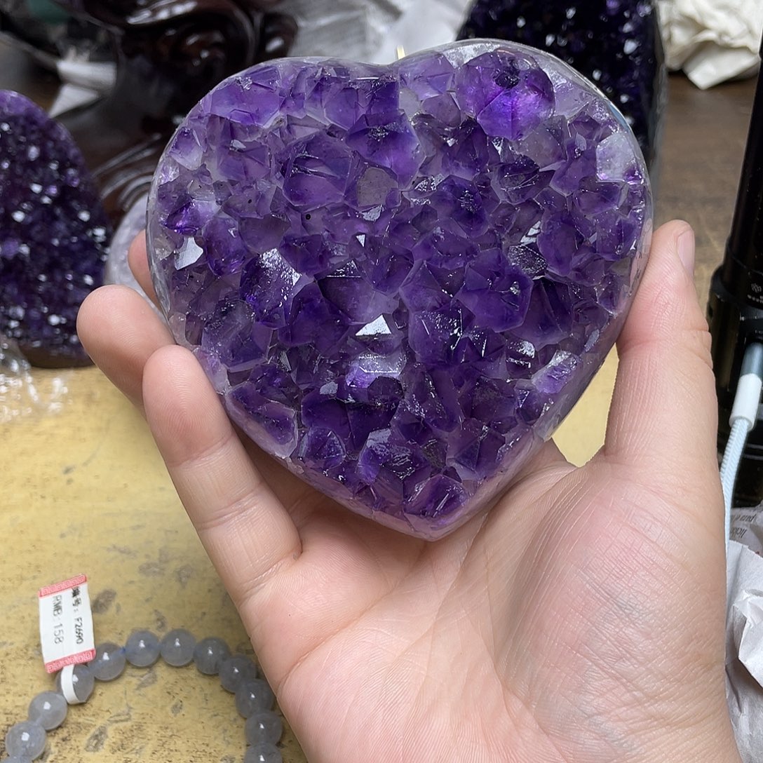 你***好大型摆件（非配饰）紫晶未镶嵌