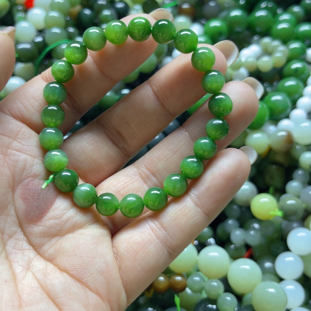 和田玉手链未镶嵌