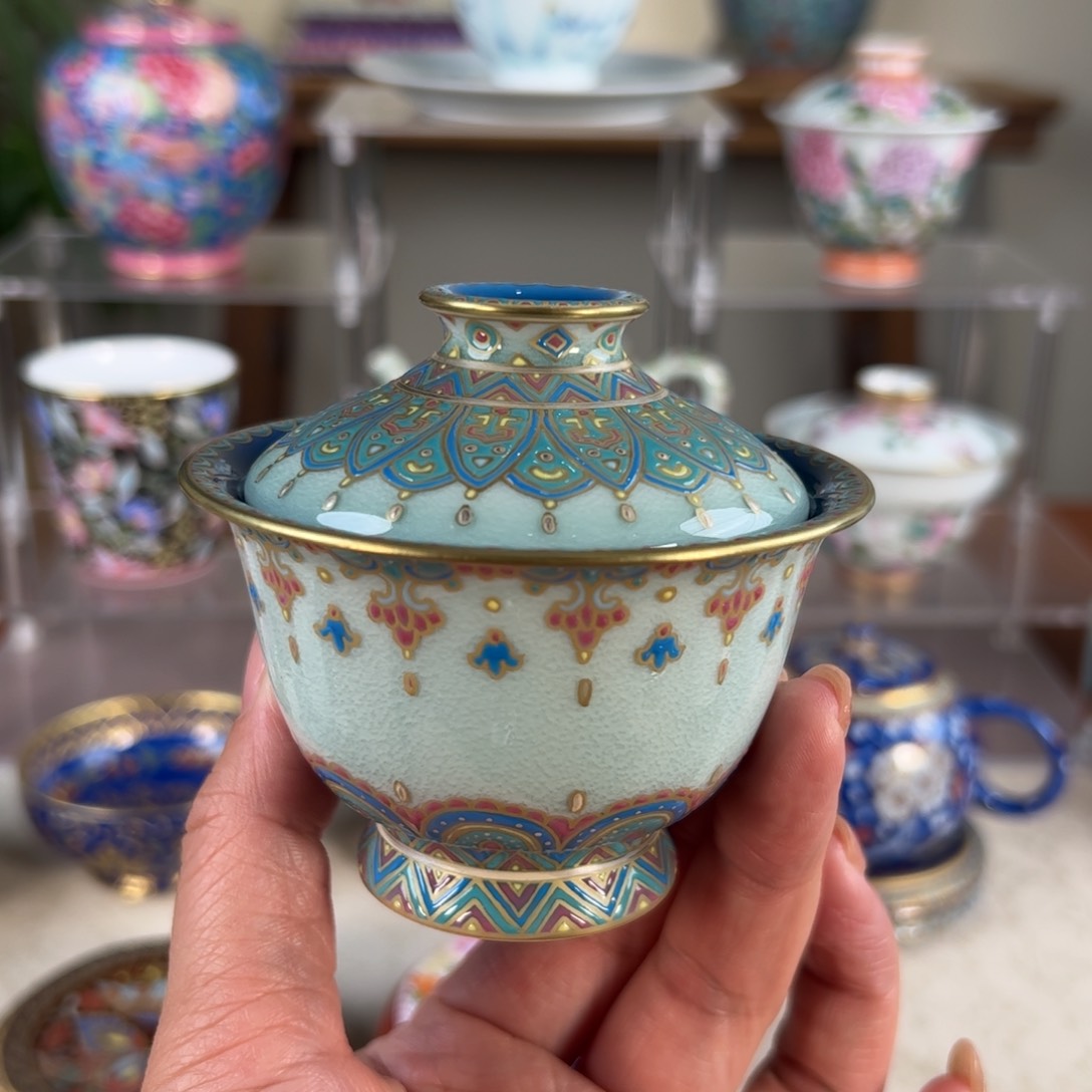 纯手工手绘 高端茶器
