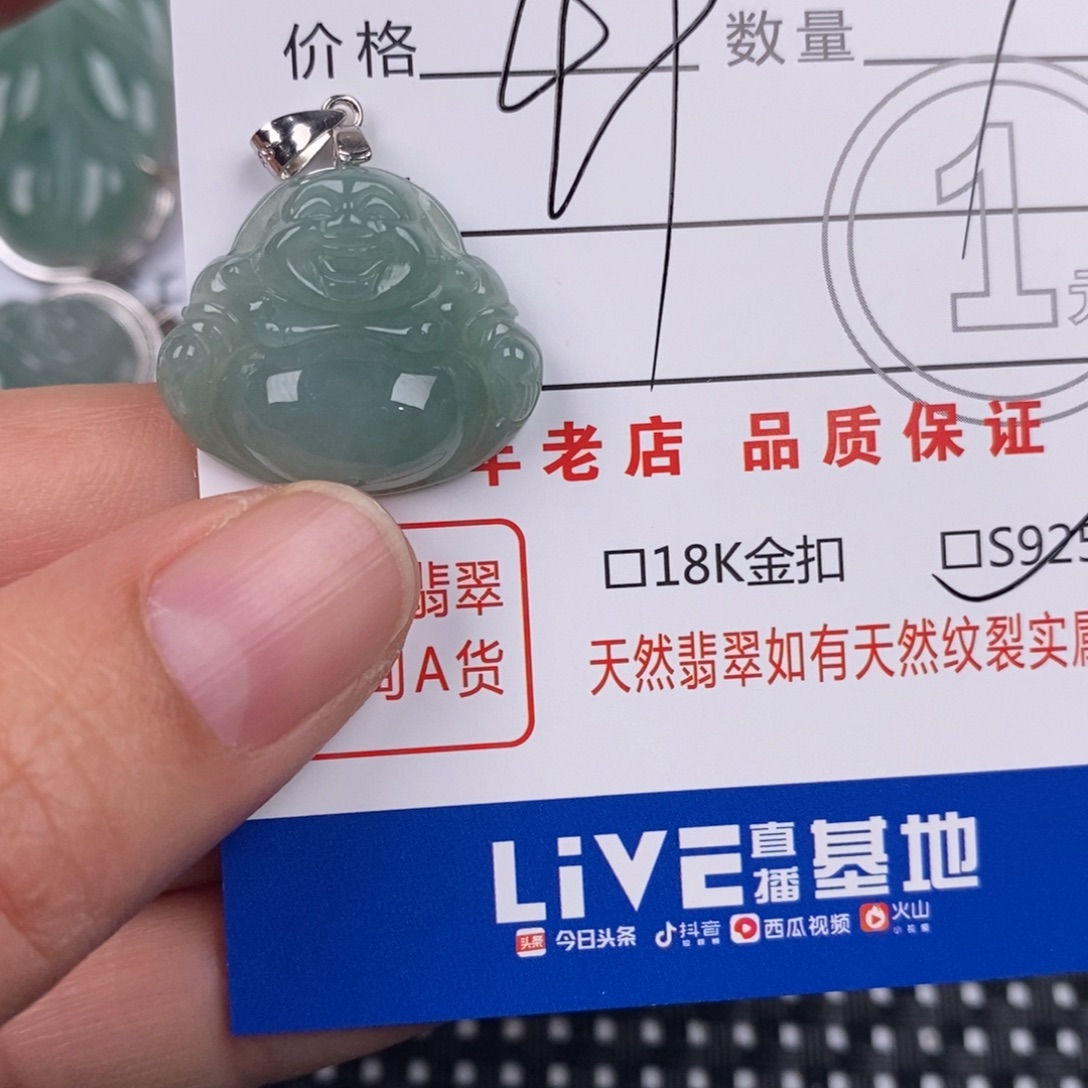 翡翠银S925镶嵌颈饰