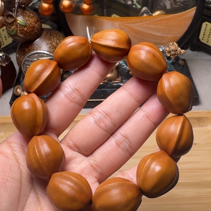 手串/手链橄榄核老油核鲨鱼背福利款