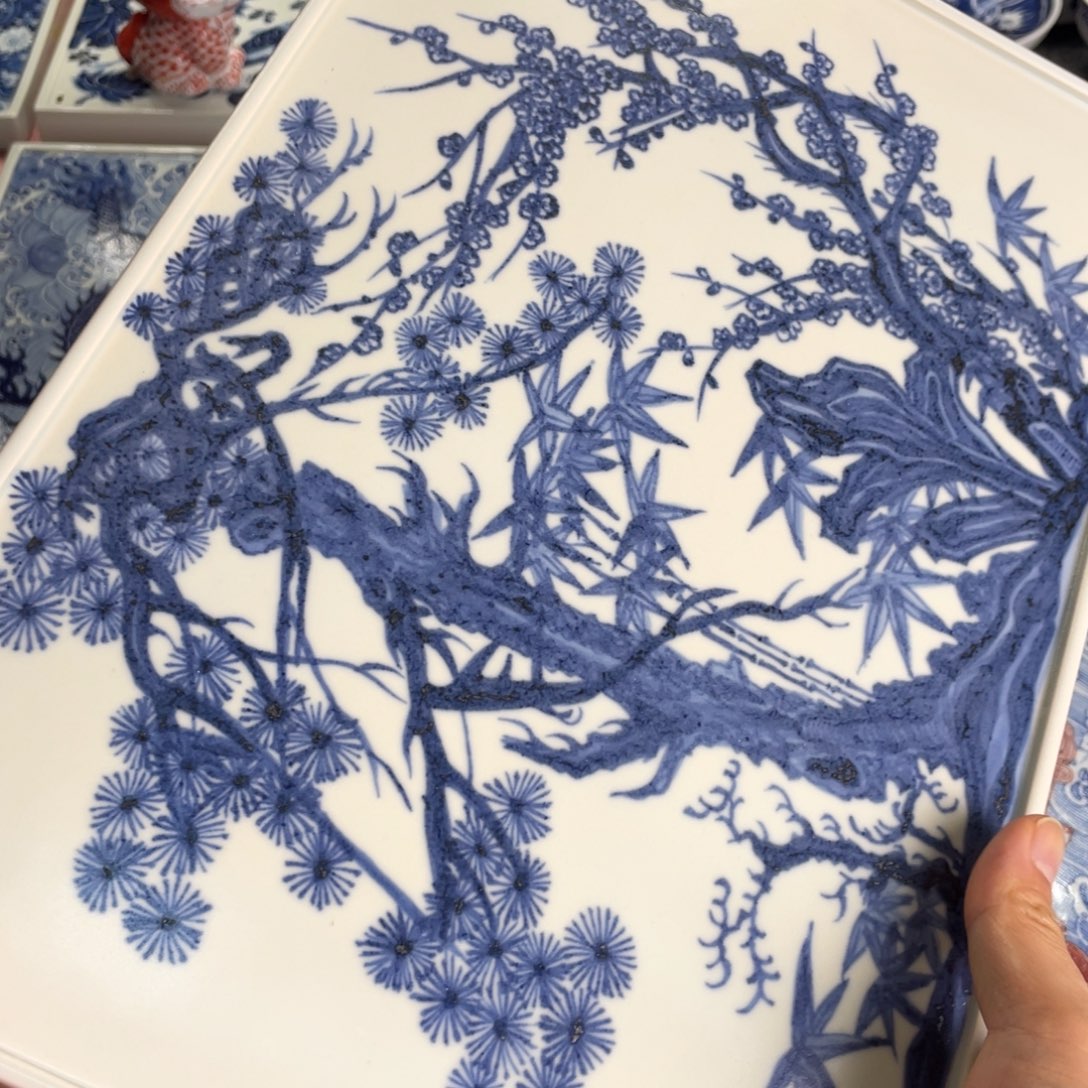 景德镇陶瓷手工手绘
