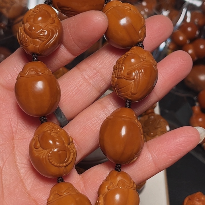 橄榄核手串/手链我****山光背财迷橄榄核手串