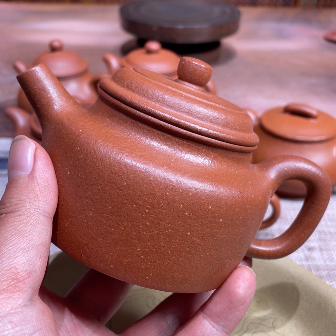 紫砂茶壶葡*。宜兴紫砂原矿紫砂壶