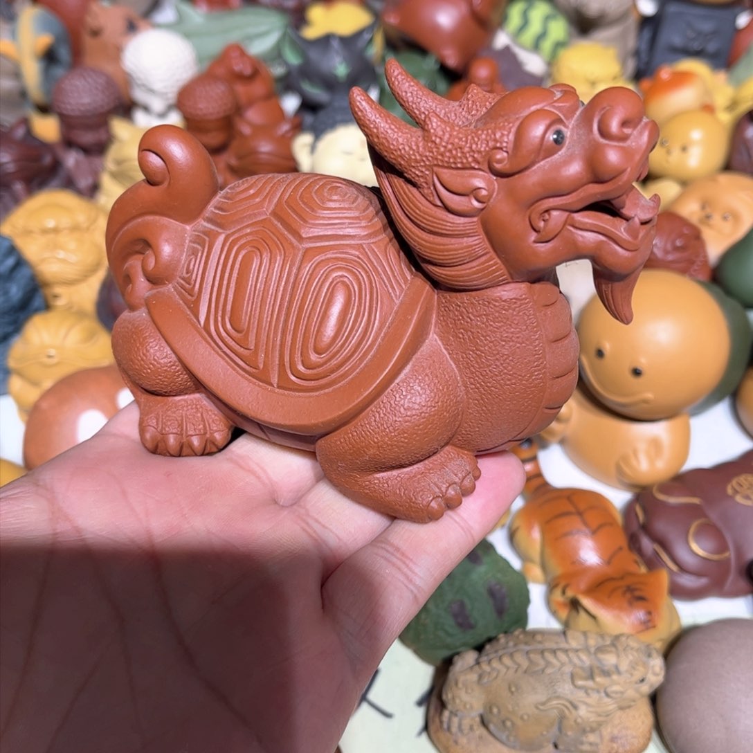 紫砂茶宠青****生紫砂艺术