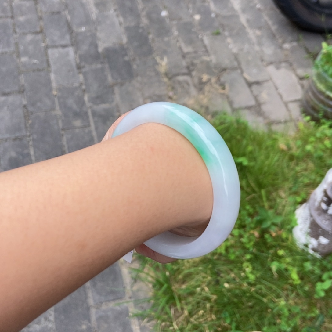 未镶嵌手镯翡翠天然缅甸翡翠