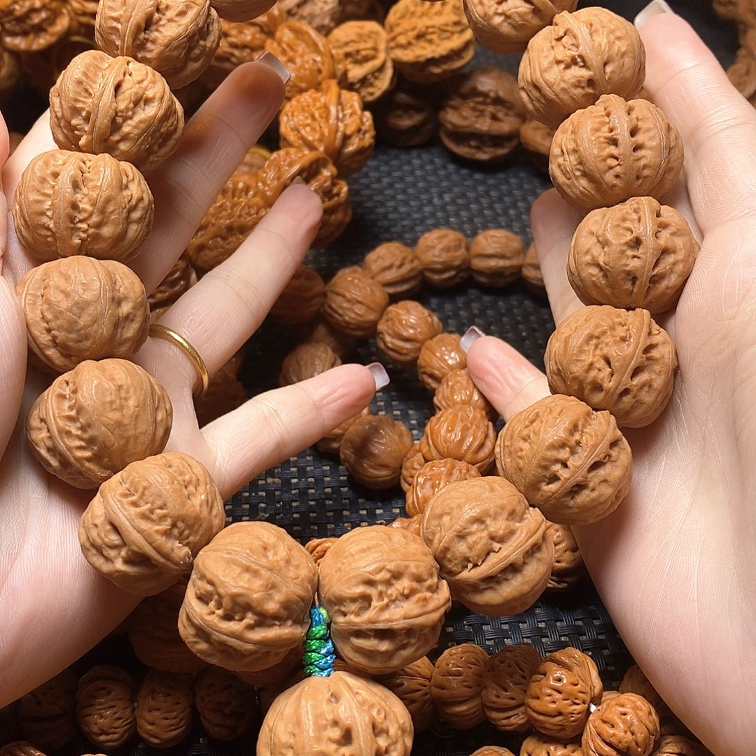 你***看手串文玩核桃磨盘粗筋