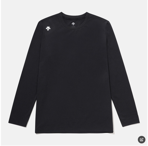 DESCENTE/迪桑特25年新款塔夫圆领长袖T恤韩版SQ123UTL11