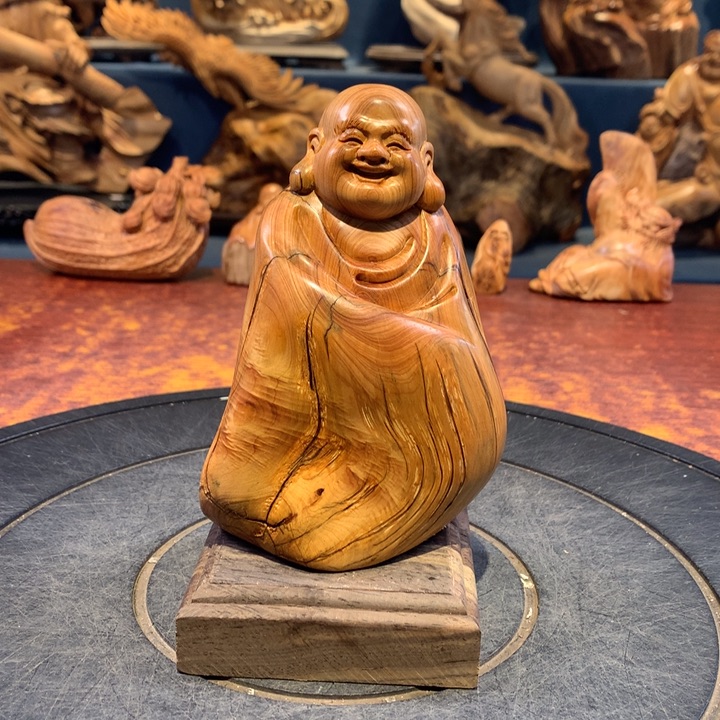 柏木（崖柏）根雕摆件