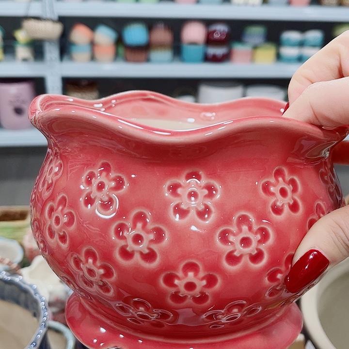 多肉陶瓷花盆满10元包邮