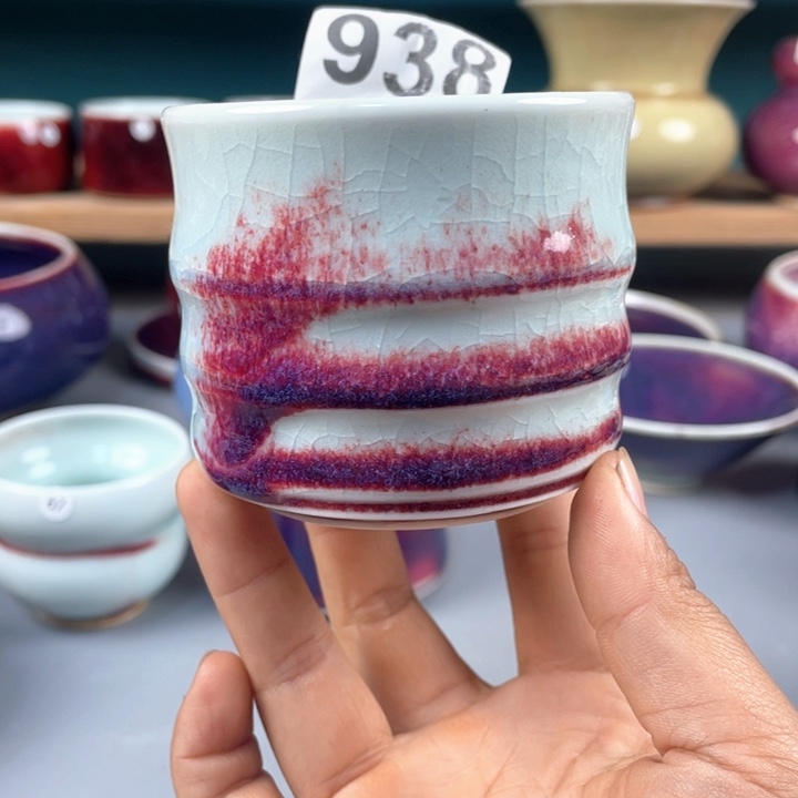 瓷片纯手工制作……微微瑕
