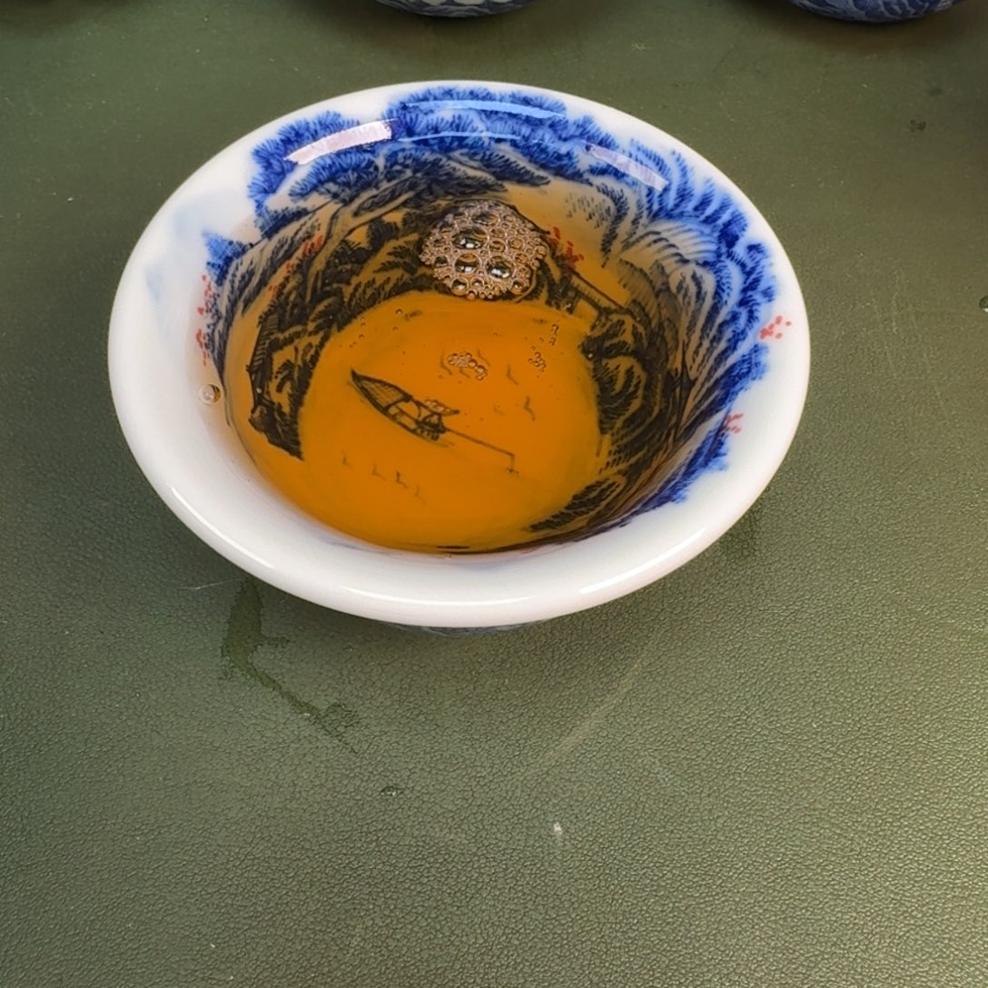 陶景德镇纯手绘茶具圆圆297