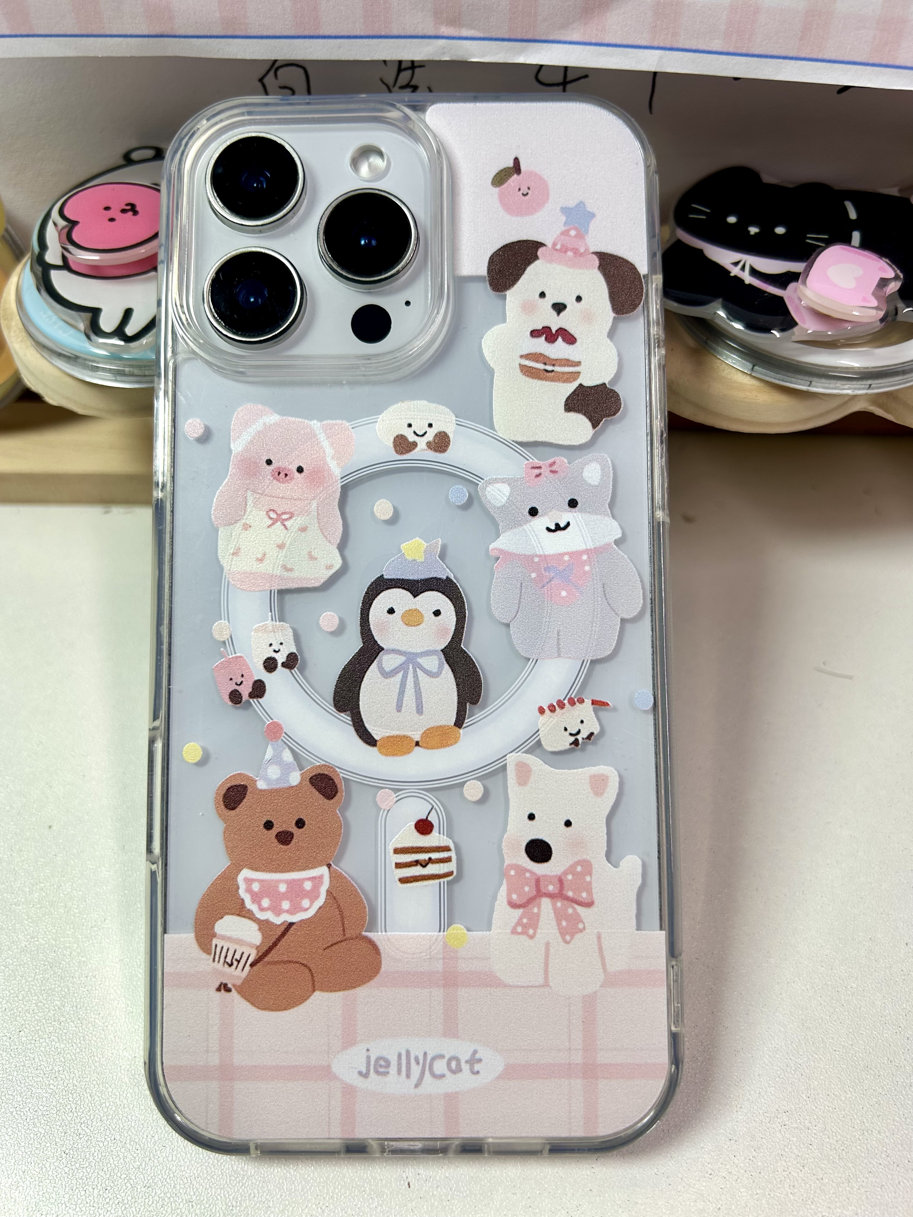 亚克力磁吸透明手机壳苹果11到17PM系列