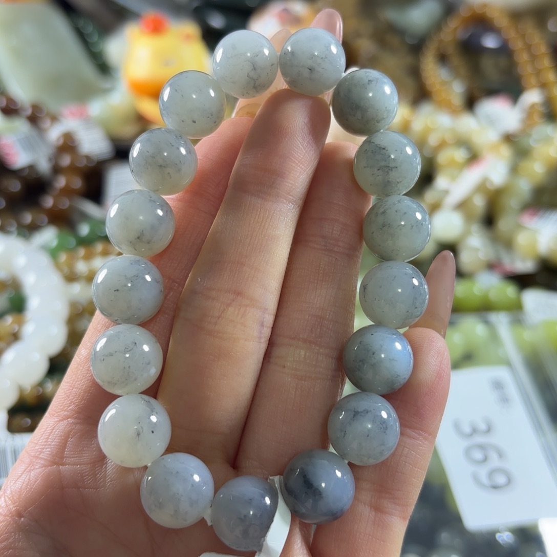 和田玉未镶嵌手链369