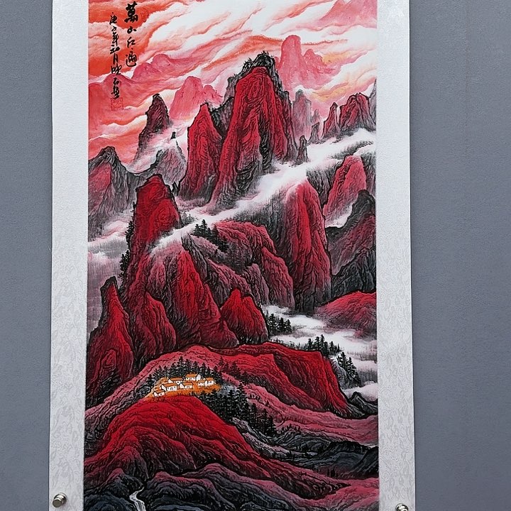 国画书法作品多次参加