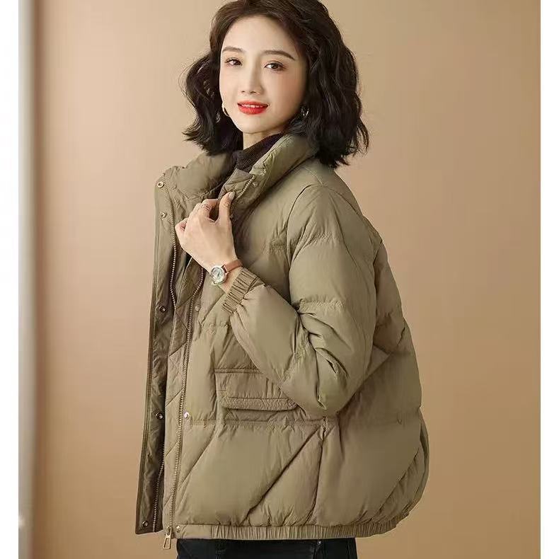 爆款短款棉服女冬季2025新款小个子加厚保暖棉袄面包服外套女