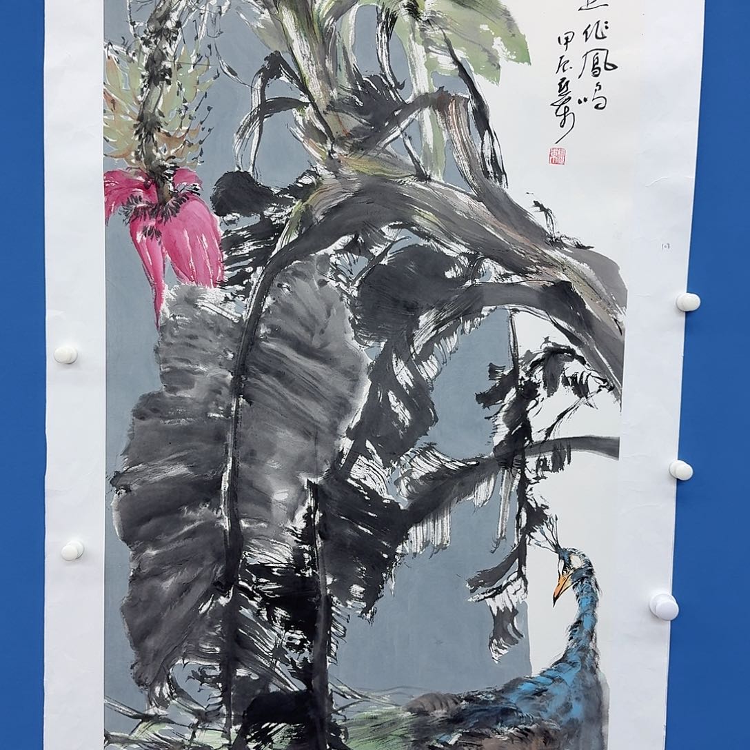 国画多次参加国内外大型