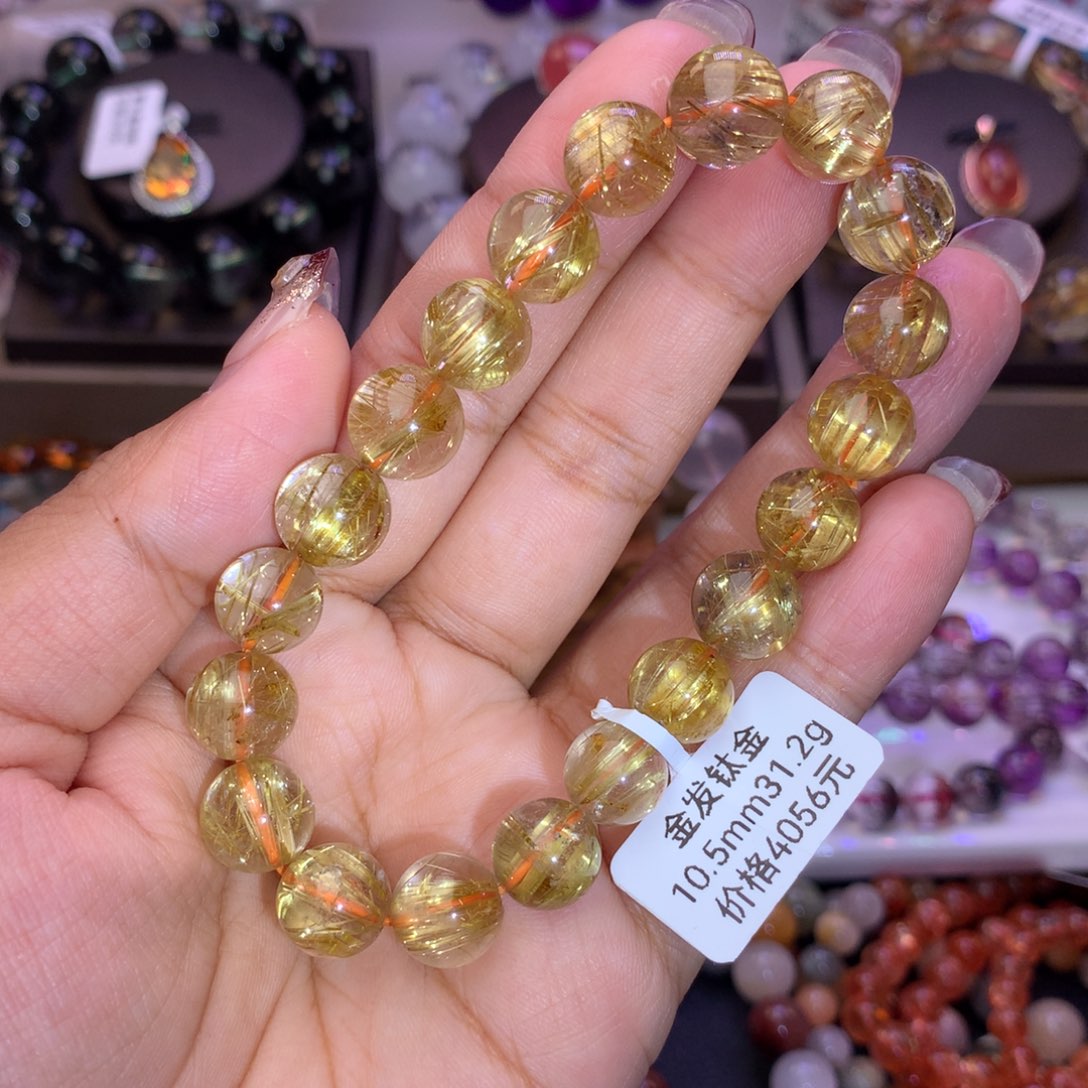 水晶手链未镶嵌韩*印手链