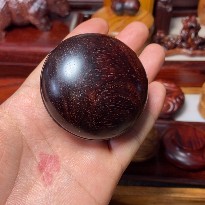 檀香紫檀（小叶紫檀）大印泥盒