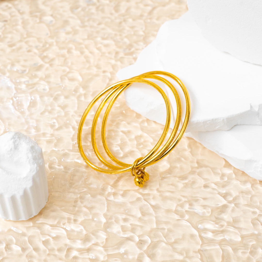 足银手镯 三生三世手镯约30g