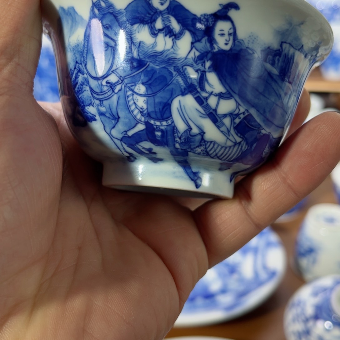 杯子禄*手工手绘的陶瓷，