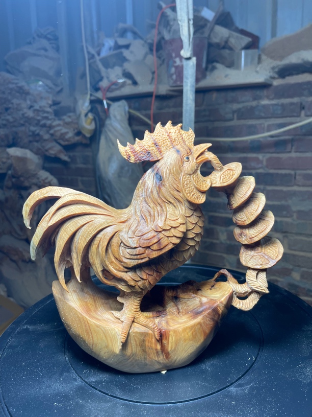 柏木（崖柏）木雕工艺品、此图片仅供上链接使用！