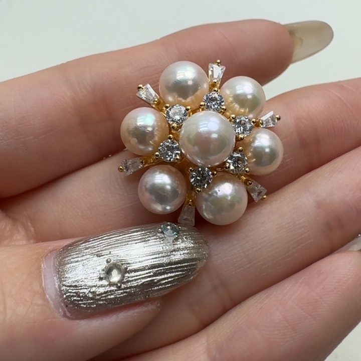 海水珍珠胸饰未镶嵌