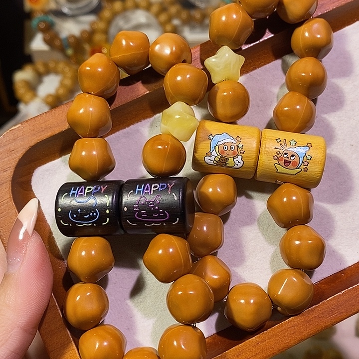 猴头核桃手串吸铁慈全品手串