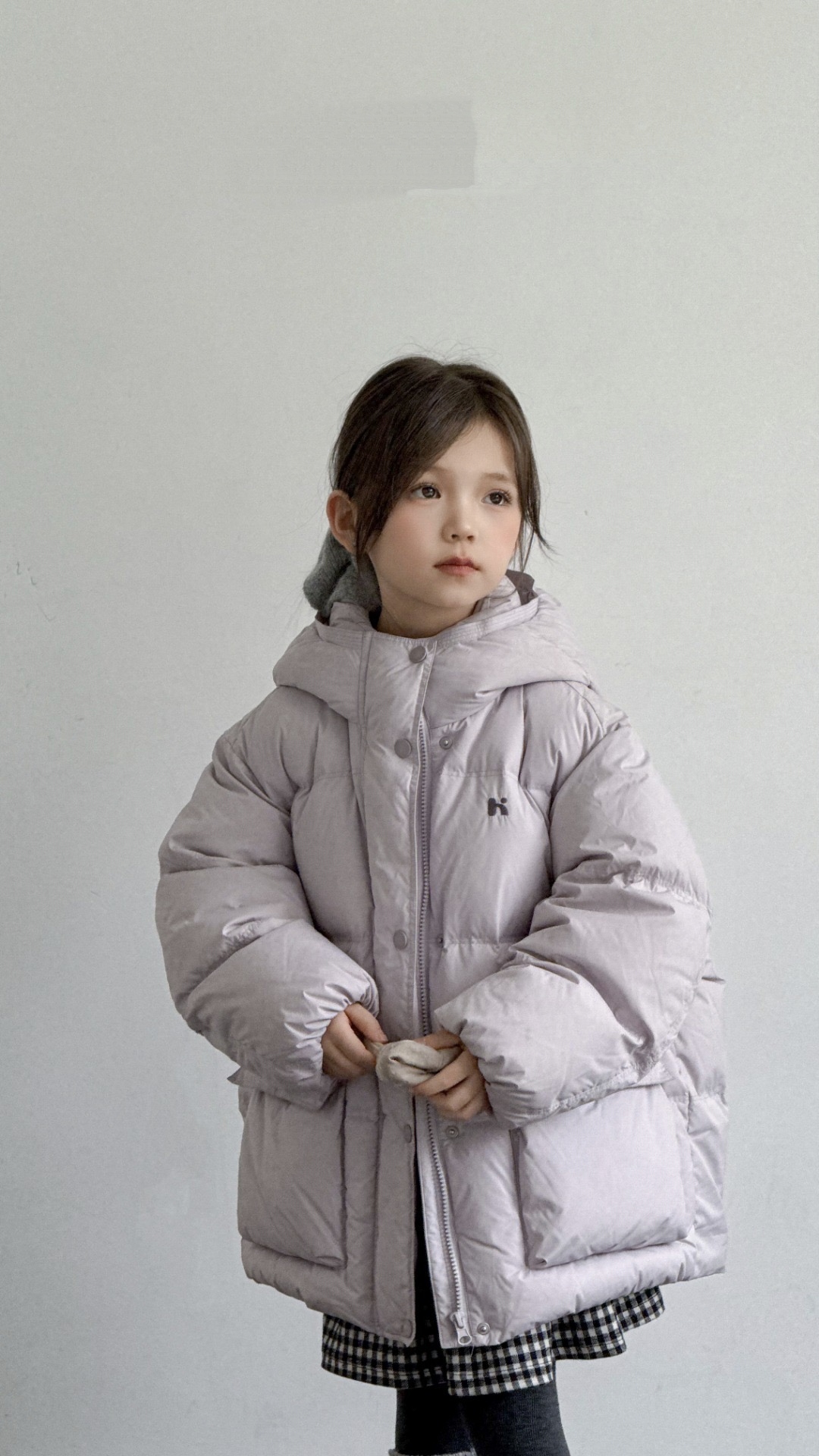 5256冬季新款男女童羽绒服可亲子