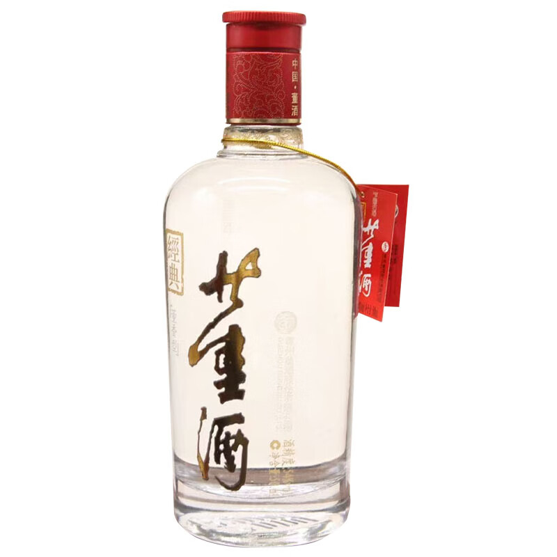 董酒2015年红色经典光瓶 54度 500ml 单瓶装 老经典 董香