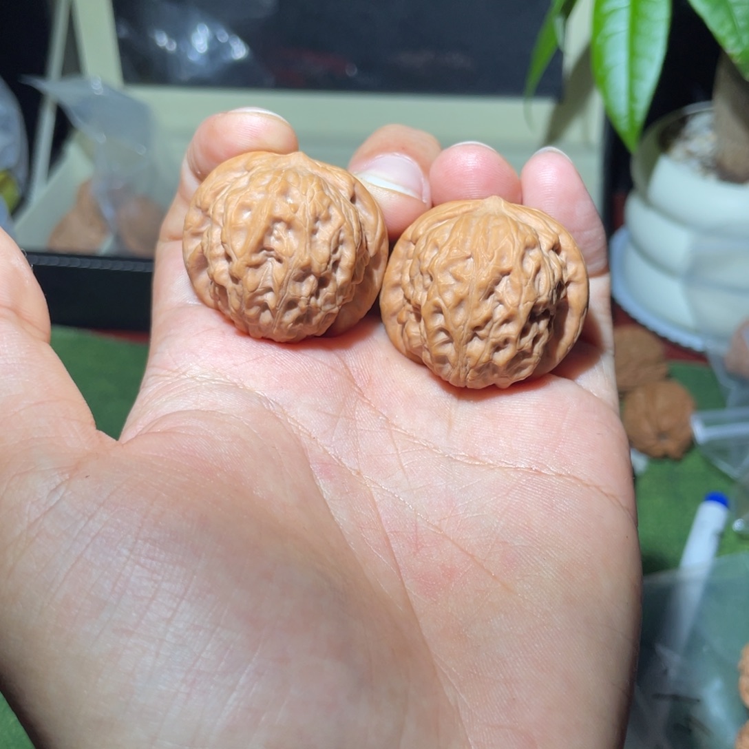 文玩核桃把件36高尔夫