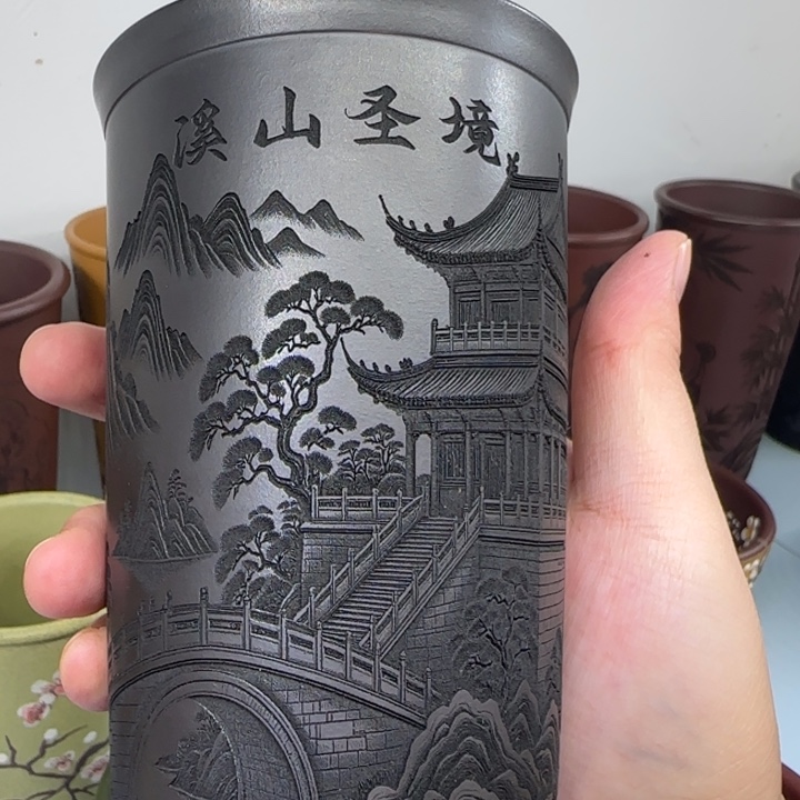 茶杯紫砂全手工紫砂