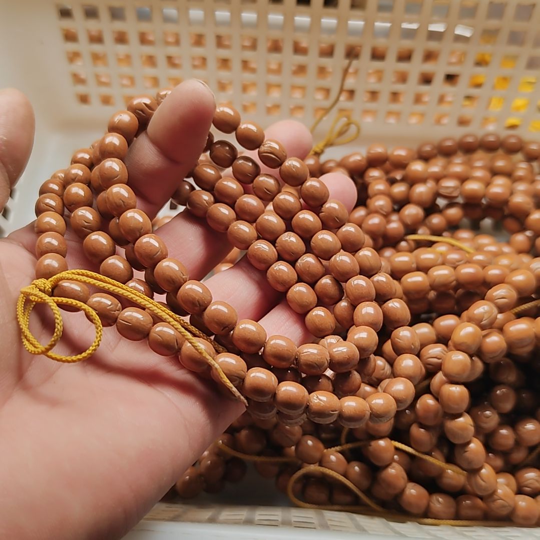 桃核吊坠虎*桃核光珠