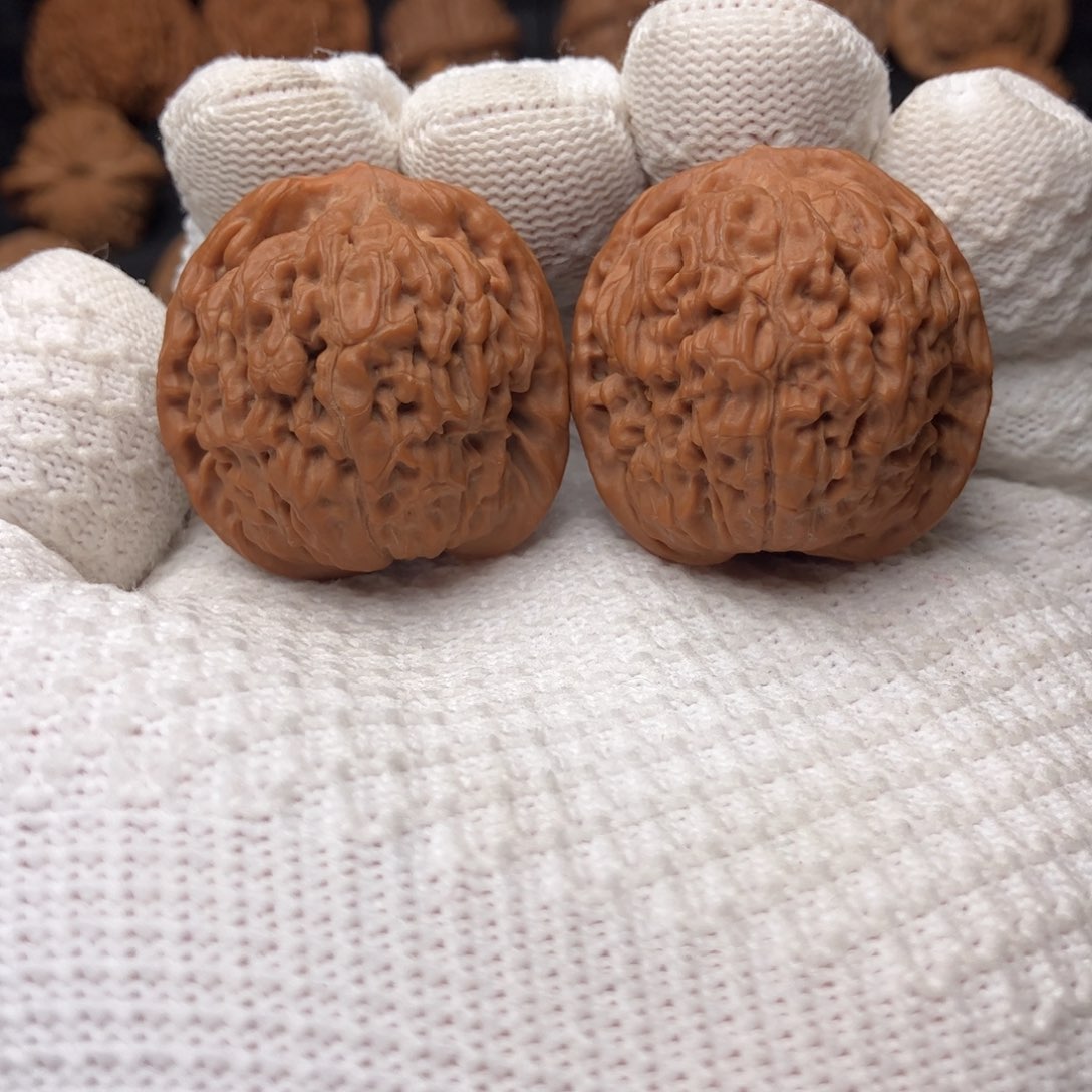 文玩核桃把件莲花35